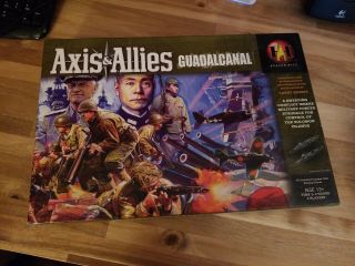 2007 Axis & Allies Guadalcanal Game Complete Unpunched Never Played