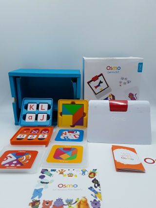 Osmo Genius Kit For Fire Tablet (amazon Exclusive) Complete Box 5 Games