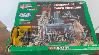 G.  I.  Joe Vs Cobra Spytroops Conquest Of Cobra Mountain Playset 2003