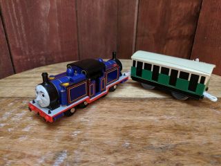 Thomas & Friends Trackmaster - Mighty Mac and his coach - - RARE 2