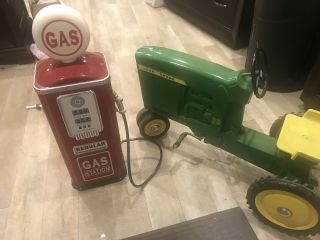GAS PUMP FOR PEDAL CARS,  PEDAL TRACTOR MURRAY,  AMF JOHN DEERE,  INTERNATIONAL 2