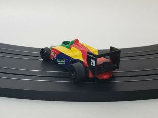 Tomy Benetton 20 F1 w/FORD LOGO Slot Car No.  9111 5