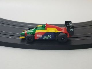 Tomy Benetton 20 F1 w/FORD LOGO Slot Car No.  9111 6