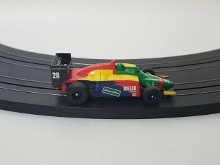 Tomy Benetton 20 F1 w/FORD LOGO Slot Car No.  9111 7