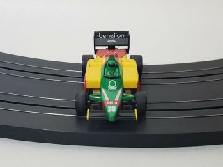 Tomy Benetton 20 F1 w/FORD LOGO Slot Car No.  9111 8