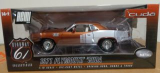 Highway 61 Collectibles 1/18 Scale 1971 Plymouth Hemi 