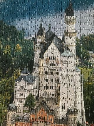 RAVENSBURGER 500 piece Puzzle NEUSCHWANSTEIN Castle COMPLETE 2