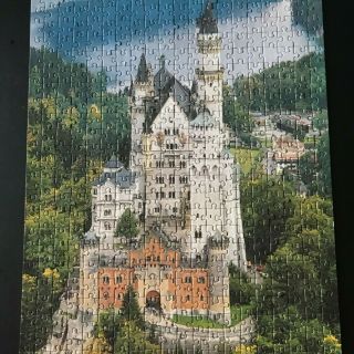 RAVENSBURGER 500 piece Puzzle NEUSCHWANSTEIN Castle COMPLETE 5