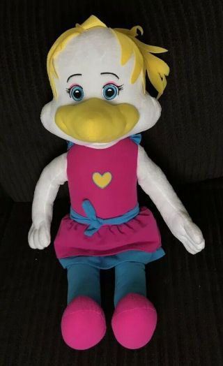 Chuck E Cheese Helen Henny 28” Large Plush Girl Bird Jumbo Stuffed Doll 2014