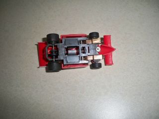 ultra rare Rokar Red 8 indy slot car.  HTF 3