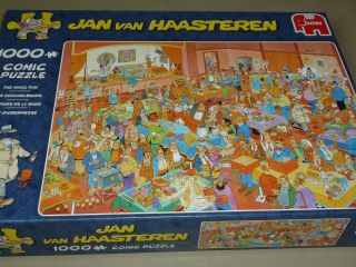 Jumbo 1000 Pc Puzzle The Magic Fair By Jan Van Haasteren - 2018 - 19072 - Ec