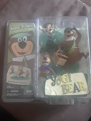Mcfarlane Toys 6 " Hanna Barbera Series 2 Yogi Bear With Boo Boo & Ranger Smith