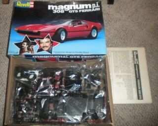 Revell 1/24 Magnum P.  I.  Ferrari 308 Gts 7378