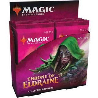 Magic The Gathering Mtg - Throne Of Eldraine Collectors Booster Box - Ships 10.  4