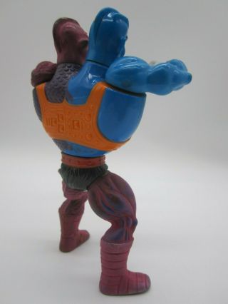 Vtg Masters of the Universe MOTU Two Bad Figure 1984 Complete He - Man Flat Back 4