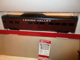 Lgb 30580 Lehigh Valley G Scale Vista Dome Passenger Car