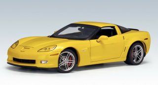 1:18 Autoart Chevrolet Corvette Z06 (c6) In Yellow [limited Edition]