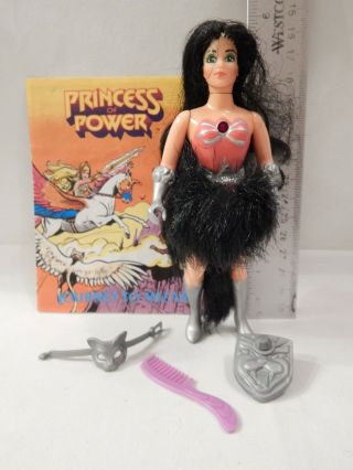She - Ra Princess Of Power (he - Man Motu) Catra Loose Complete W/ Comic