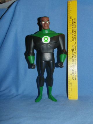 Dc Justice League Unlimited Green Lantern 10 " Figure - John Stewart Mattel