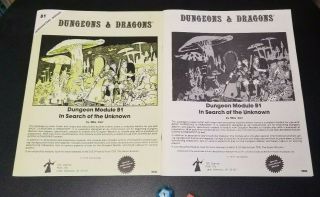 Dungeons & Dragons Basic Set 1001,  3rd Ed,  1979 Complete /original dice 3