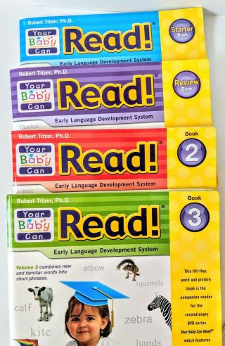 Your Baby Can Read Sliding Word Cards Flash DVDs Robert Titzer 4
