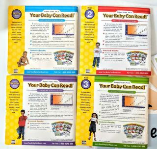Your Baby Can Read Sliding Word Cards Flash DVDs Robert Titzer 6