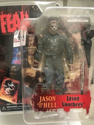 Mezco Jason Voorhees Figure Cinema Of Fear Series 3 Jason Goes To Hell (fresh)