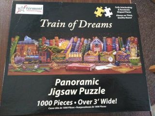 Vermont Jigsaw Train Of Dreams