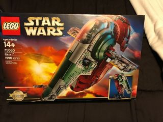 Lego Star Wars Slave 1 (75060) Htf Retired