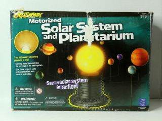 Motorized Solar System,  Ceiling Planetarium Space Light Geosafari Kids Astronomy