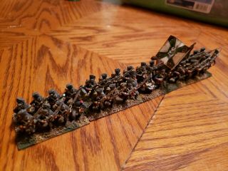 28mm Superbly Painted Prussian Napoleonic Line Infantry Metal 32 Figs Itgm