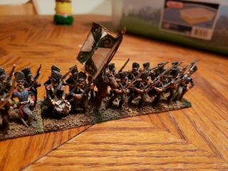28mm Superbly Painted Prussian Napoleonic Line infantry metal 32 figs ITGM 2