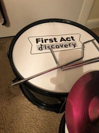 First Act Discovery Kids Drum Set Musical Instrument 3