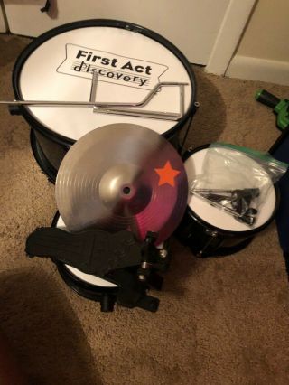 First Act Discovery Kids Drum Set Musical Instrument 6