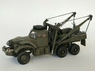 Ww2 Us Diamond T Wrecker,  1/35,  Built & Finished For Display,  Fine