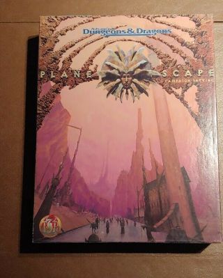 Tsr 2nd Edition Dungeons & Dragons Planescape Campaign Box Set