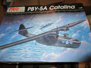 Revell 1/48th Scale U.  S.  Navy Pby - 5a Catalina Model Kit 85 - 5934