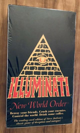 Illuminati World Order Factory 36 Booster Pack Box Inwo