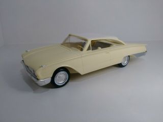 Vintage Ford Starliner Galaxie Promo Model Car Dealer 1960 - Eggshell