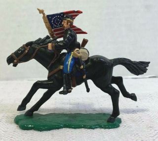 1995 Lemans Miniatures Lead American Civil War Mounted Union Calvary Soldier