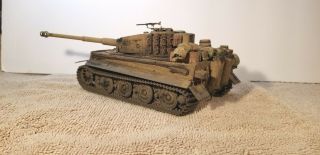Built 1/35 Tiger 1 Mid Version German Panzer Ww 2 Tank Professionally Built