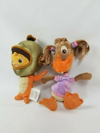 Disney Store Chicken Little Plush ABBY MALLARD Ugly Duckling Fish Out of water 3