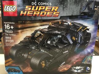 Lego 76023 Dc Comics Heroes Batman The Tumbler “read Description”