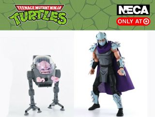 Neca Shredder & Krang Sdcc 2017 Teenage Mutant Ninja Turtles Target Tmnt
