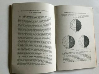 1960 Directions for Using Mathematical Geography Book Trippensee Planetarium 8