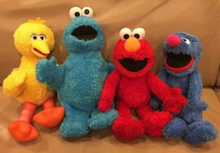 Kohls Cares 2017 Cookie Monster Big Bird Grover Elmo Plush Sesame Street