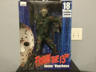 Neca Jason Vorhees Misb Reel Toys 18 " Motion Activated Figure Friday 13th