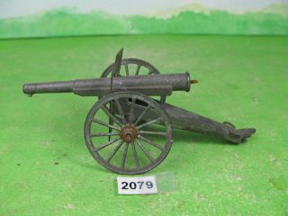 Vintage Sr France Lead Artillery Gun For Soldiers Collectable Military Toy 2079