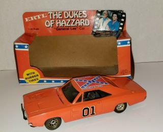 1981 Ertl The Dukes Of Hazzard General Lee Car Die - Cast Metal 1/25 Scale