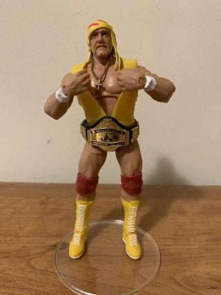 Hulk Hogan W/ Wwf Championship - Wwe Elite Defining Moments
